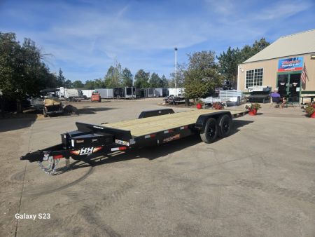 New 2027 H&H Trailers H-EX7x20-100 Flatbed Trailer