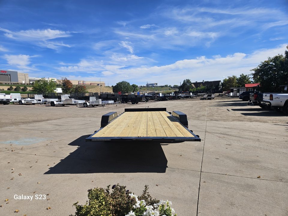 New 2027 H&H Trailers H-EX 7x20-100 Flatbed Trailer
