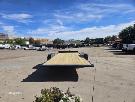 New 2027 H&H Trailers H-EX 7x20-100 Flatbed Trailer