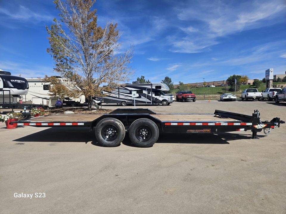 New 2027 H&H Trailers H-EX7x20-140 Flatbed Trailer