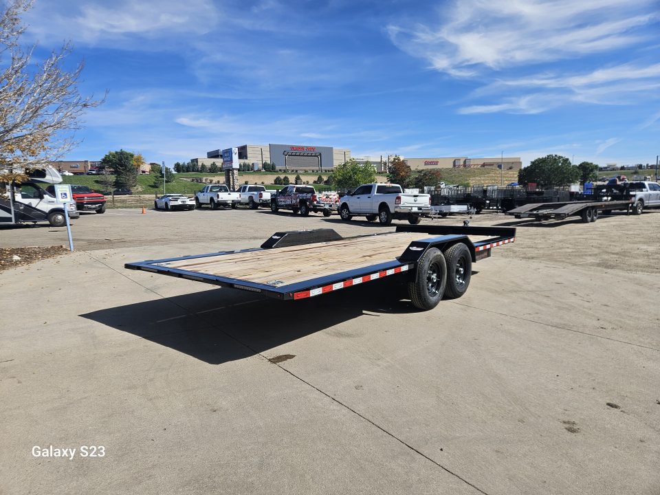 New 2027 H&H Trailers H-EX7x20-140 Flatbed Trailer
