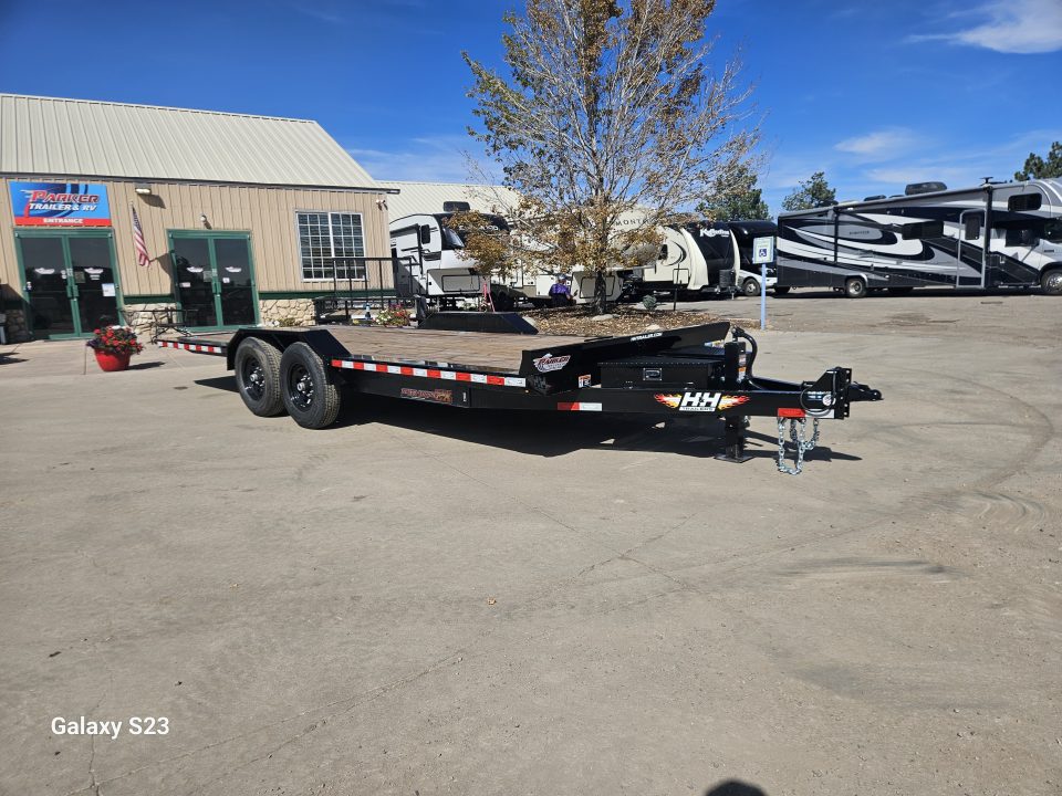 New 2027 H&H Trailers H-EX7x20-140 Flatbed Trailer