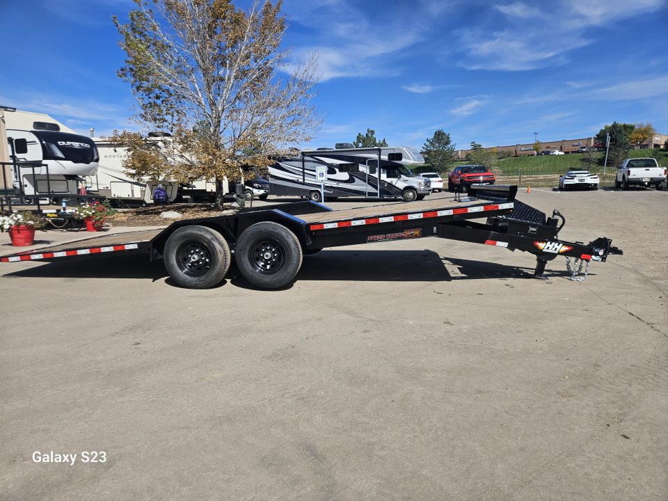 New 2027 H&H Trailers H-EX7x20-140 Flatbed Trailer