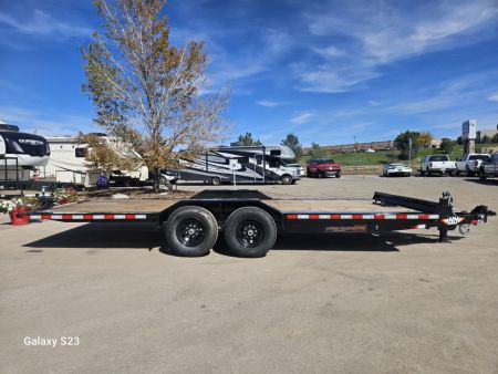 New 2027 H&H Trailers H-EX7x20-140 Flatbed Trailer