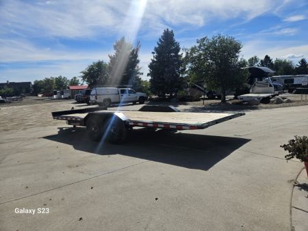 New 2027 H&H Trailers H-EX7x20-140 Flatbed Trailer