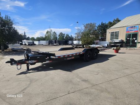 New 2027 H&H Trailers H-EX7x20-140 Flatbed Trailer