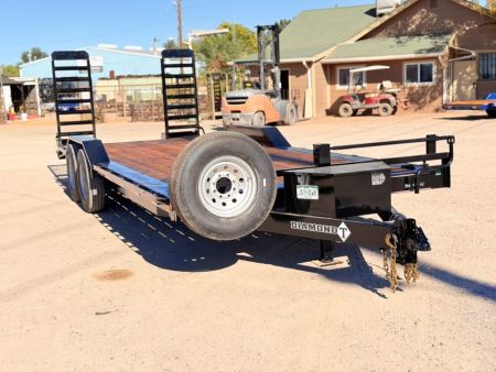 New 2027 Diamond T 8.5-HD22 SKID-PRO Equipment Hauler W/ 14 PLY Tires 15K GVWR