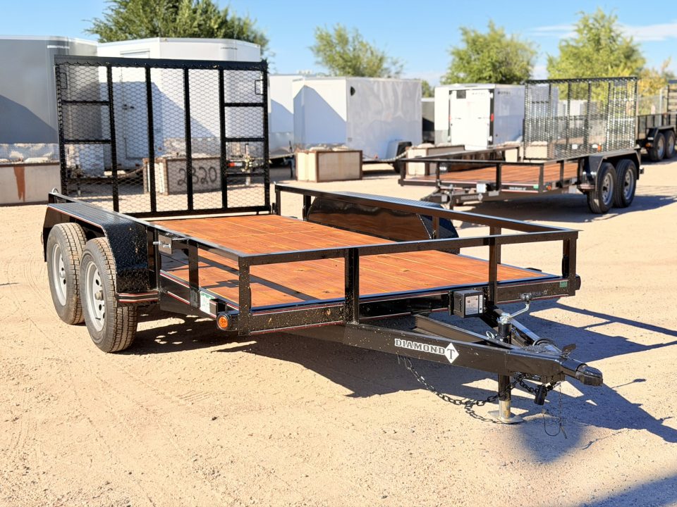 New 2027 Diamond T 6-12 Tandem Axle Ramp Gate Utility 7K GVWR