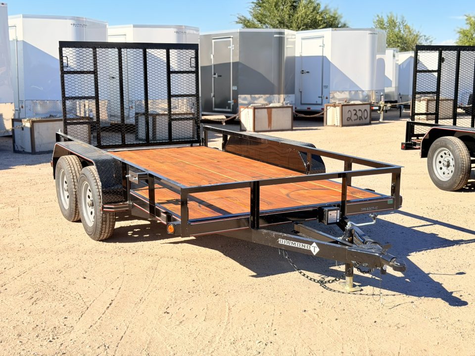 New 2027 Diamond T 6-12 Tandem Axle Ramp Gate Utility 7K GVWR