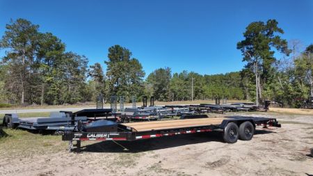 New 2026 Caliber Trailer Mfg 7x24 TA Equipment Trailer