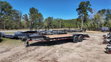New 2026 Caliber Trailer Mfg 7x20 TA Equipment Trailer