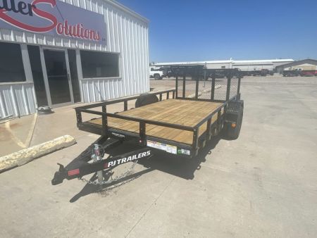 New 2027 PJ Trailers 77  x 14' U7141 Utility Trailer