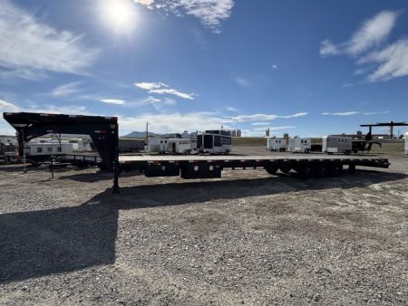 Used 2022 H&H Trailers 40ft 35+5 Flatbed Trailer