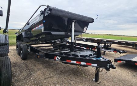 New 2027 PJ Trailers 83  x 16' Telescopic (DT1) Dump Trailer
