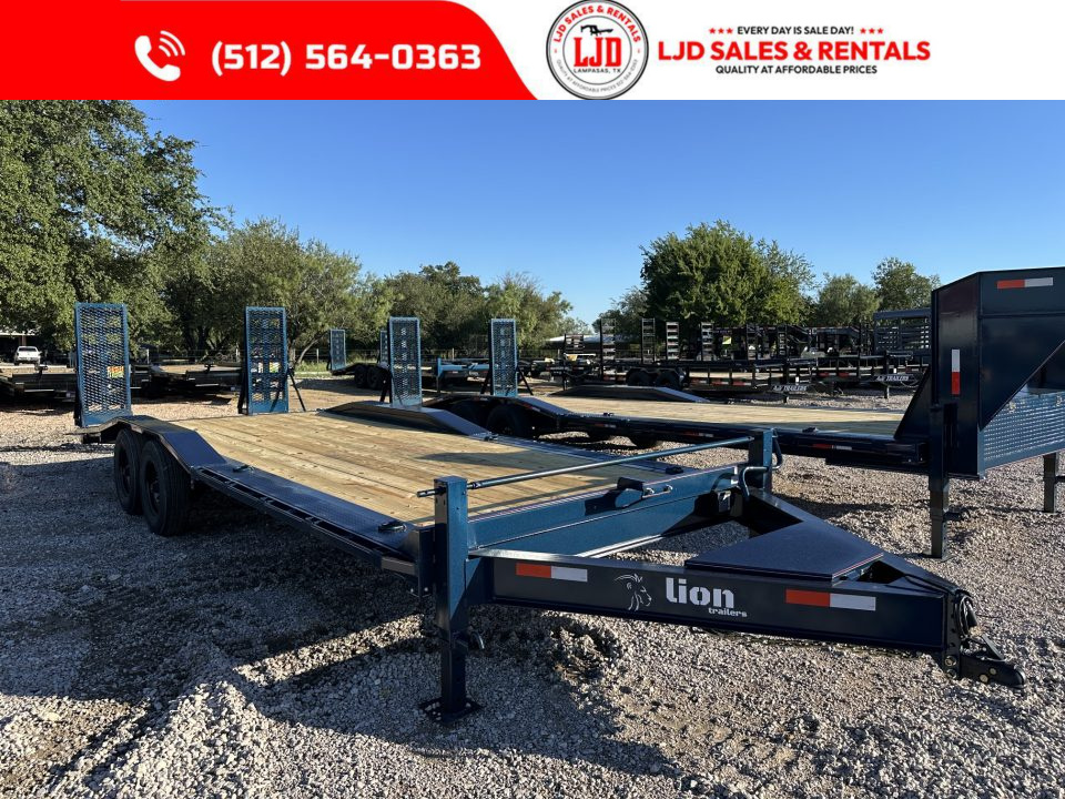 New 2026 Lion - 102  X 22' Drive Over Fender Trailer - 16K GVWR