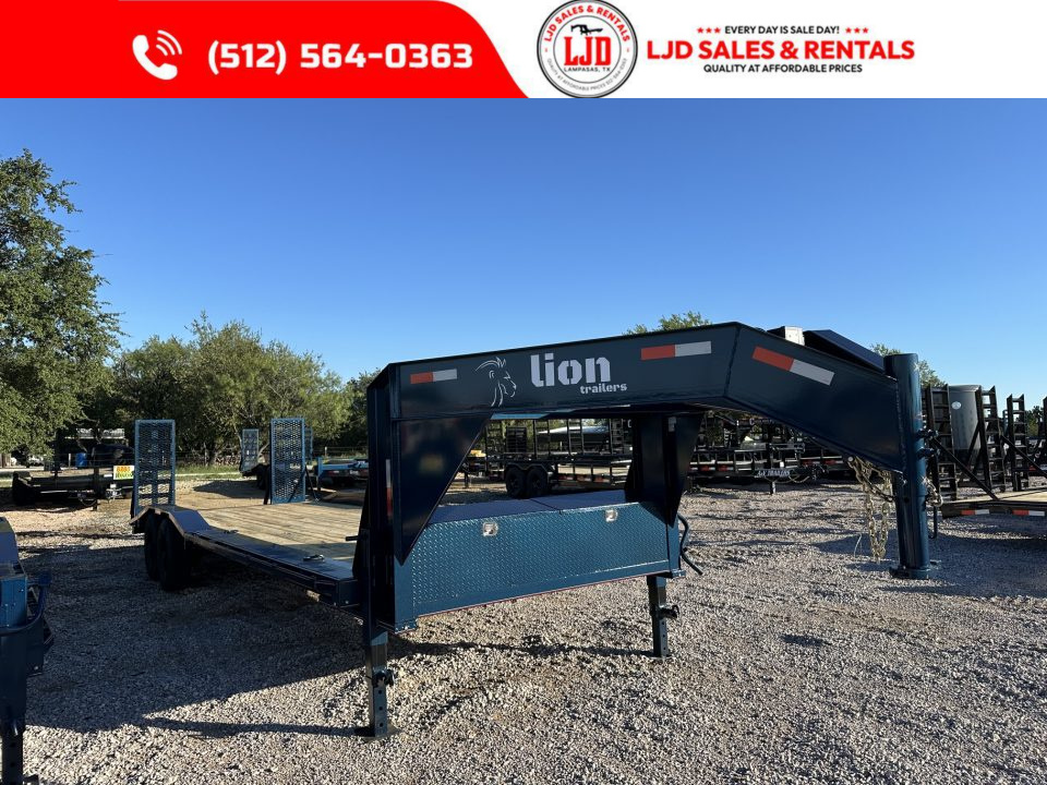 New 2026 Lion - 102  X 26' - Drive Over Fender Trailer - 16K GVWR SUR