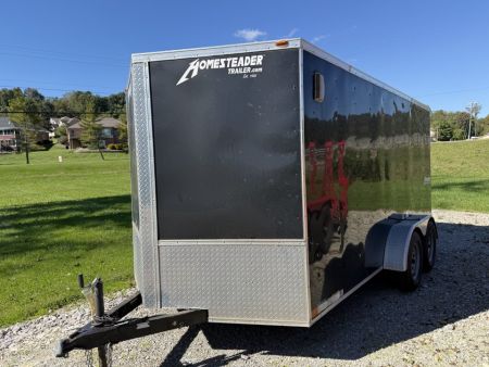 Used 2022 Homesteader Trailer 7X14TA Cargo / Enclosed Trailer