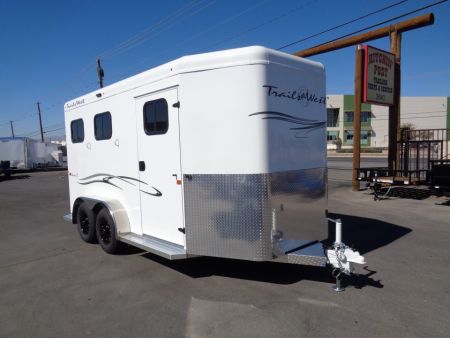 New 2027 Trails West * Classic II 2H SL * 2-Horse Slant Load Horse Trailer w/ Warm Blood Package