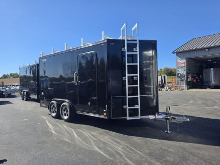 New 2027 Legend Trailers 8X17FTVTA35 Aluminum Cargo / Enclosed Trailer