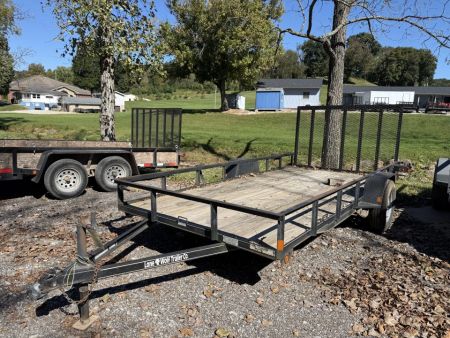 Used 2017 Lone Wolf Trailers 7x14 SA Utility Trailer
