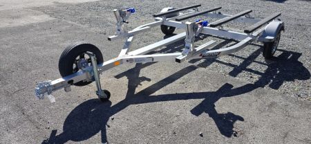 New 2027 Triton Trailers ELITE 2-PLACE JET SKI Trailer TORSION AXLE 12  WHLS