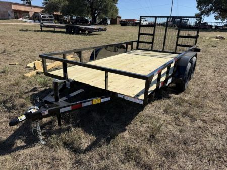 New 2027 P&C Trailers 83X14 Utility Trailer