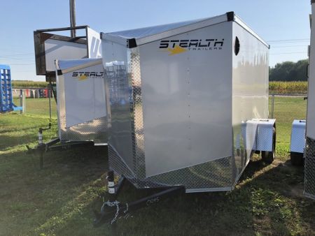 New 2027 Stealth Trailers 6X10 W/ RAMP DOOR Cargo / Enclosed Trailer