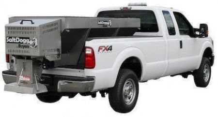 New NEW 2026 SALTDOGG (1400050SS) 2.0 Cu Yd (8') Stainless Steel GAS Salt Spreader