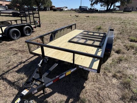 New 2027 P&C Trailers 77X12 Utility Trailer
