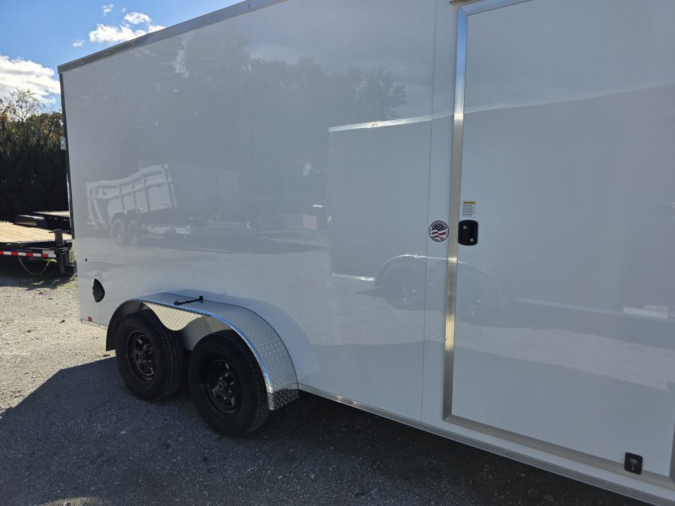 New 2027 Formula Trailers 7x16 7' 080 SCREWLESS SXS UTV GOLFCART 7 X 16 Cargo / Enclosed Trailer
