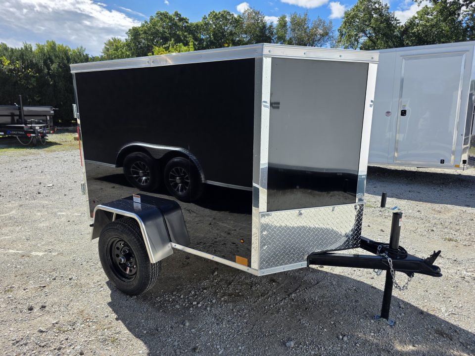 New 2027 Cross Trailers 4X6 4 X 6 SWING DOOR Cargo / Enclosed Trailer
