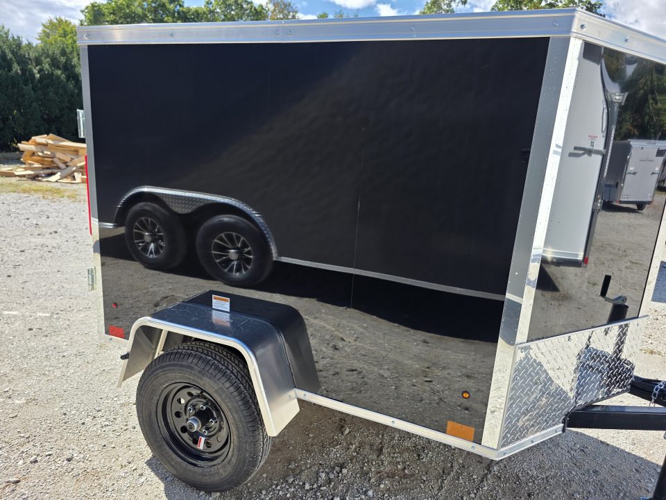 New 2027 Cross Trailers 4X6 4 X 6 SWING DOOR Cargo / Enclosed Trailer