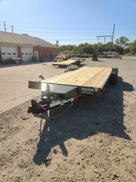 New 2027 Liberty LC10K83X22C5DT Car Hauler 83X22 TA DOVETAIL (GVW:9990) MIDNIGHT BLACK