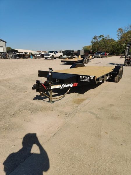 New 2027 Liberty LC10K83X20C5DT Car Hauler 83X20 TA DOVETAIL (GVW:9990) MIDNIGHT BLACK