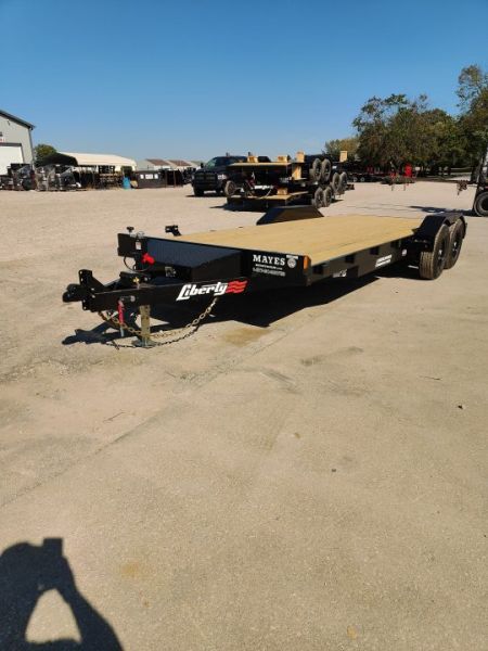 New 2027 Liberty LC10K83X20C5DT Car Hauler 83X20 TA DOVETAIL (GVW:9990) MIDNIGHT BLACK