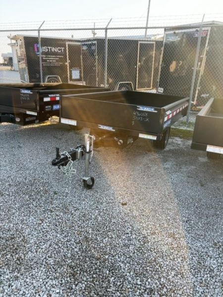 New 2026 Sure-Trac 4.5X8 3K UTILITY DUMP Dump Trailer