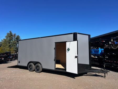 New 2027 Spartan 8.5X20 +2ft V nose/ Polycore Exterior/ 7'6  interior/ Ext. Tongue - 9990GVW
