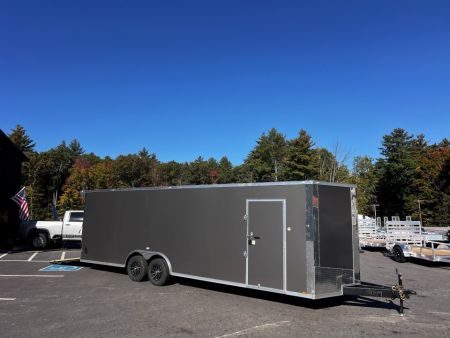 New 2027 Spartan 8.5X26 +2ft V nose/ Polycore Exterior/ 7' interior/ Ext. Tongue - 9990GVW
