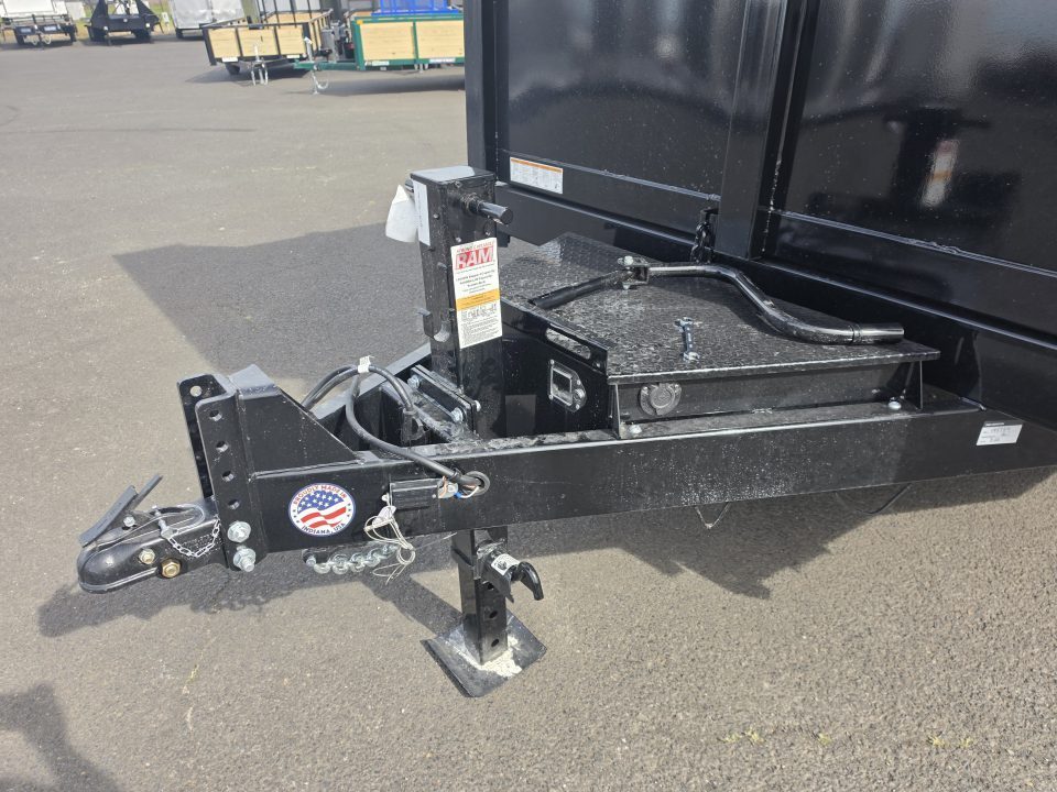 New 2027 Sure-Trac 7x14 HD Scissor Dump Trailer w/ 4' Sides 14K GVWR