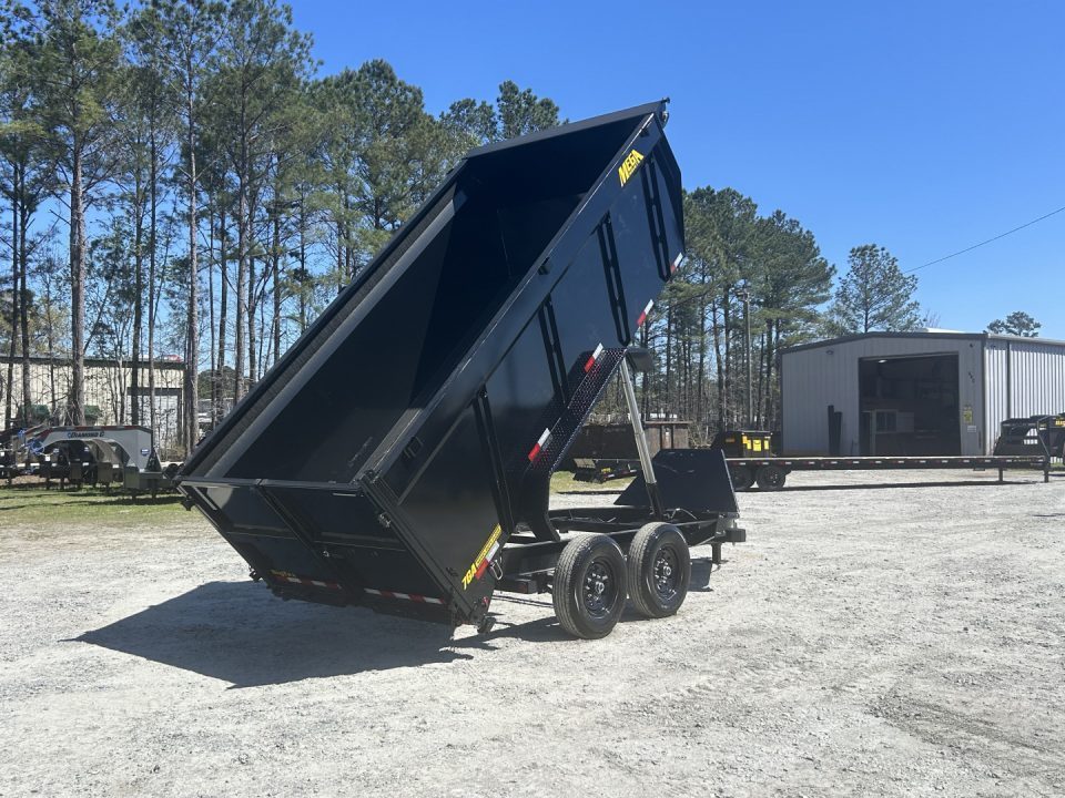 New 2027 Big Tex 14TD 7X14 Dump Trailer, 5-Stage Telescopic, 48" Sides, 7ga Floor