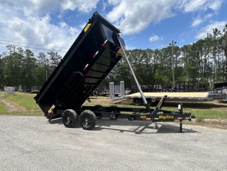 New 2027 Big Tex Trailers 14TD Dump Trailer, 7x16, 48  Sides, 6-Stage Telescopic