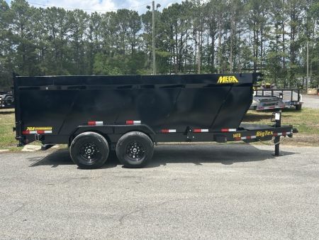 New 2027 Big Tex Trailers 14TD Dump Trailer, 7x16, 48" Sides, 6-Stage Telescopic