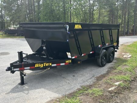 New 2027 Big Tex Trailers 14TD Dump Trailer, 7x16, 48" Sides, 6-Stage Telescopic