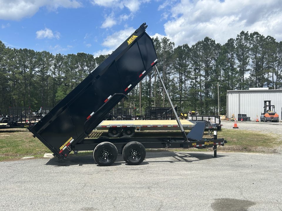 New 2027 Big Tex Trailers 14TD Dump Trailer, 7x16, 48" Sides, 6-Stage Telescopic