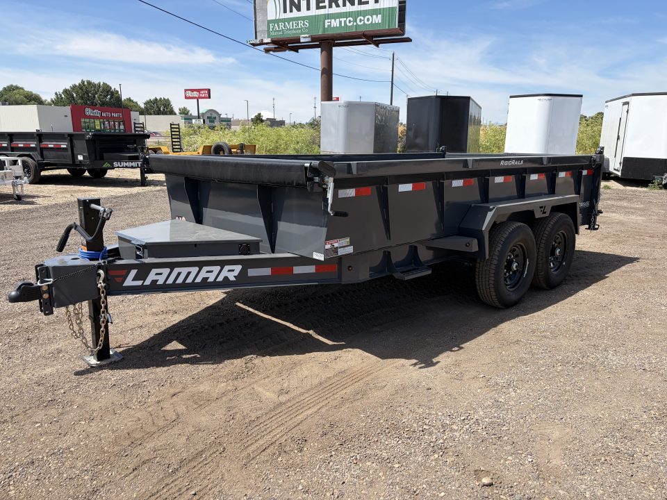 New 2027 Lamar 7x14 14k Dump Trailer