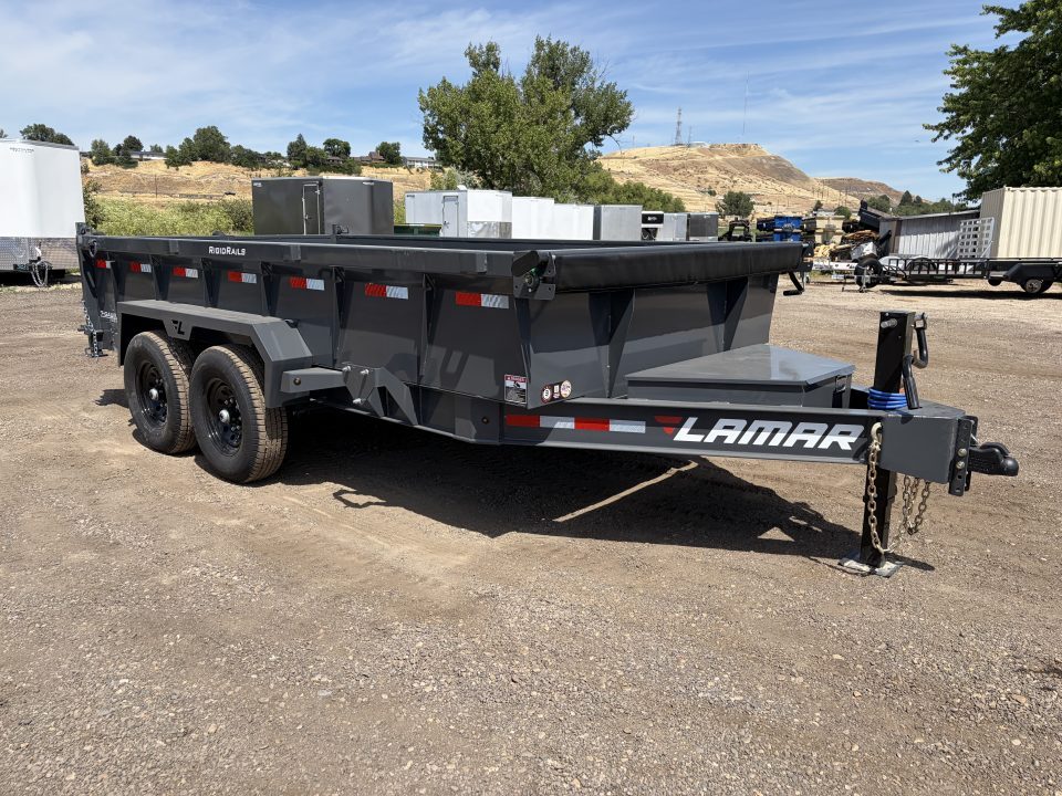 New 2027 Lamar 7x14 14k Dump Trailer