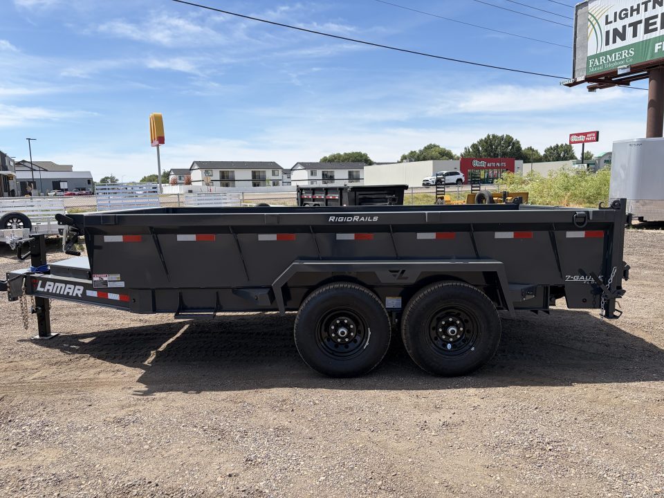 New 2027 Lamar 7x14 14k Dump Trailer