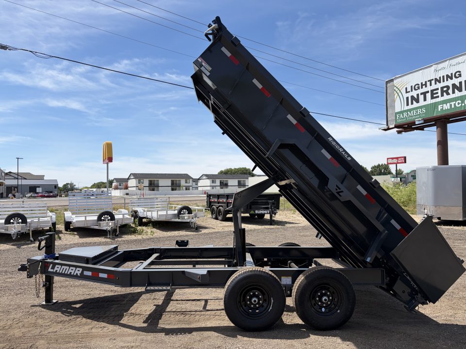 New 2027 Lamar 7x14 14k Dump Trailer