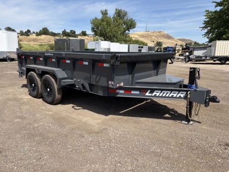 New 2027 Lamar 7x14 14k Dump Trailer