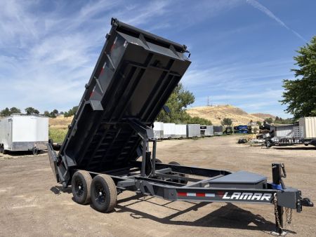 New 2027 Lamar 7x14 14k Dump Trailer